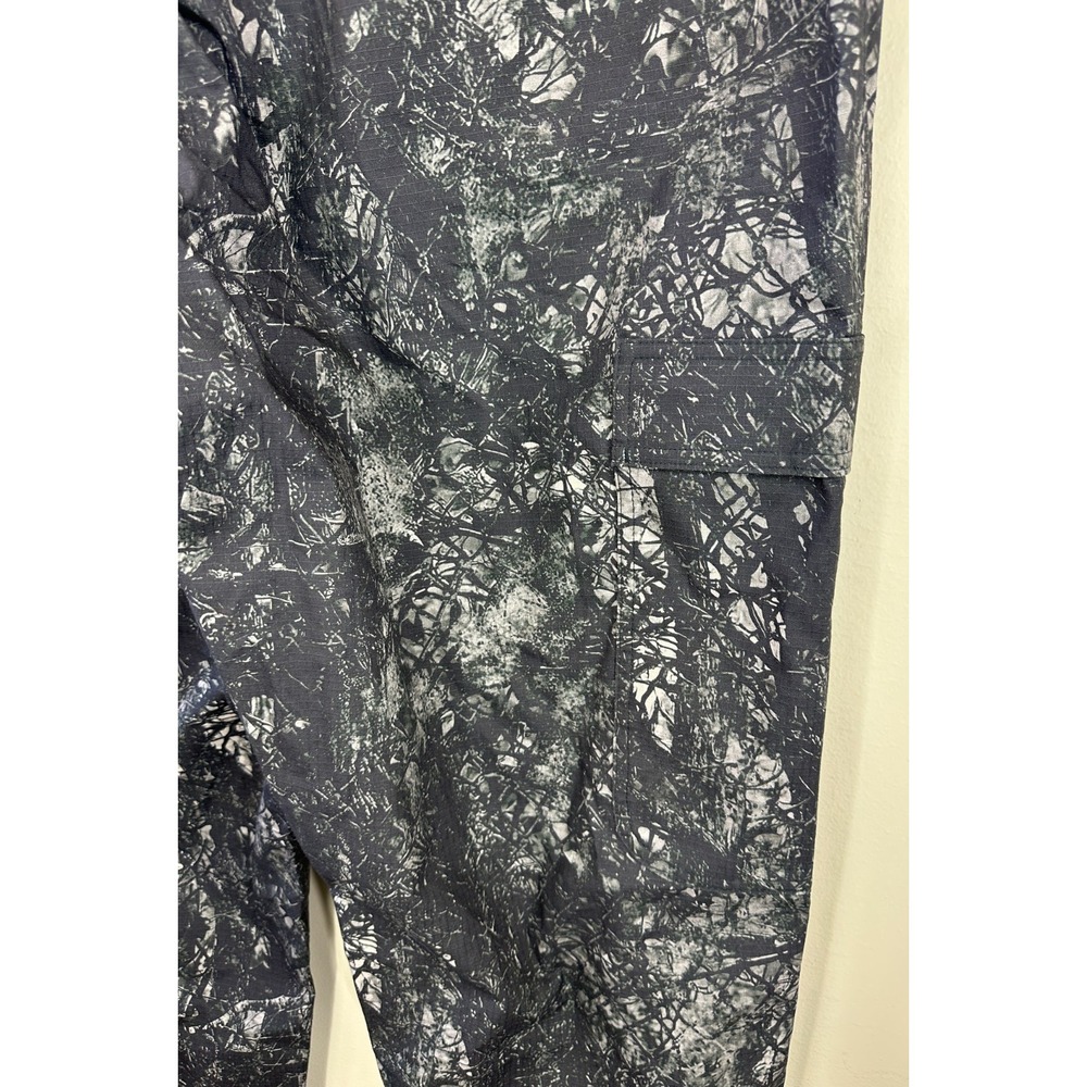 NEW Nike Club Woven Cargo Pants Men's XL Black Grey Abstract Print IQ1019-010 - Picture 15 of 16